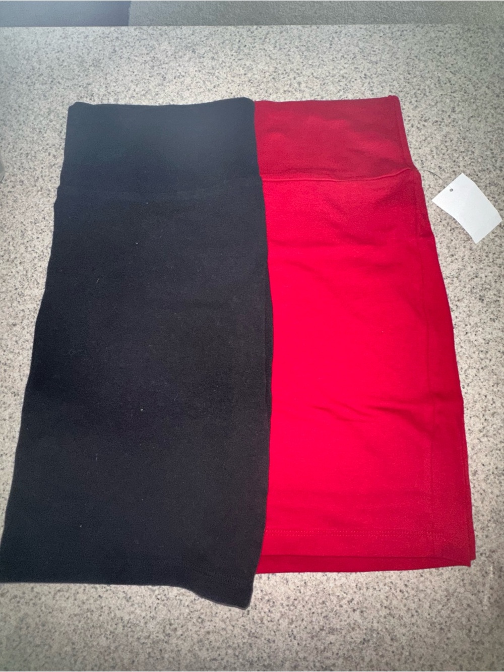 Charlotte Russe Black and Red mini skirts size Large